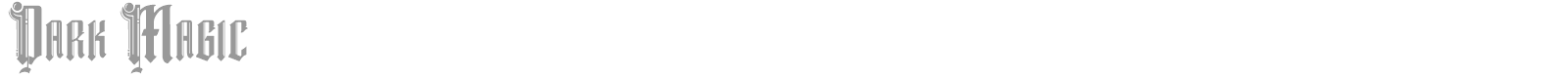 Dark Magic font preview